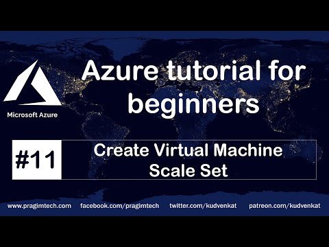 Create azure virtual machine scale set