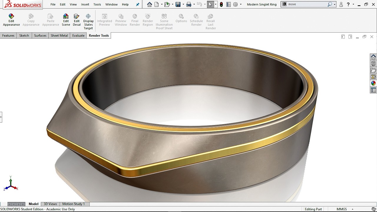 3D CAD Design Preview