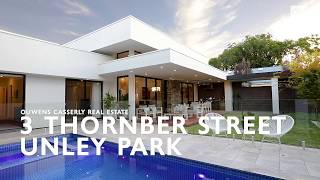 Video overview for 3 Thornber Street, Unley Park SA 5061
