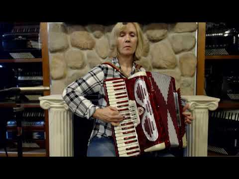 3169 - Red Vaneli Piano Accordion LM 41 120 $799