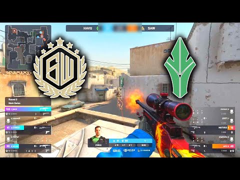 HAVU vs SAW - Snow Sweet Snow 2 - DUST 2 Highlights