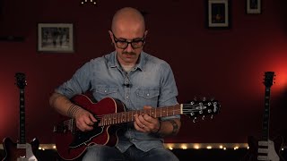 Video thumbnail for Vox | Giulietta VGA-3PS chitarra semi acustica by Algam EKO