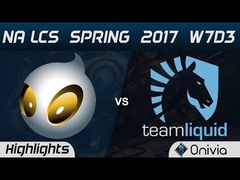 DIG vs TL Highlights Game 2 NA LCS Spring 2017 W8D1 Dignitas vs Team Liquid