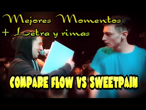 Compare Flow vs SweetPain (Mejores Momentos) + Letra y Rimas - BATALLONES