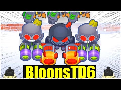 DIE CYBORG RUNDE 100 CHALLENGE! - Bloons Td6 [Deutsch/German]
