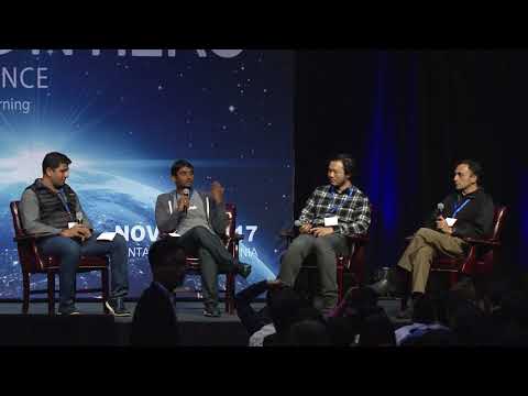 Rahul Sukthankar, Manohar Paluri, Xiaofeng Ren at AI Frontiers ...