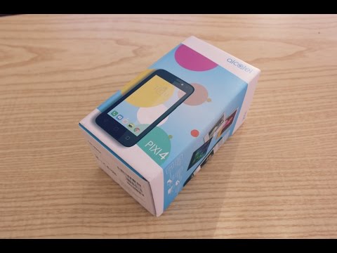 Alcatel Pixi 4 (4") - Unboxing [HD]
