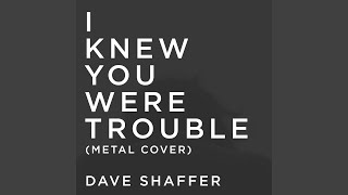 I Knew You Were Trouble