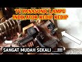 CARA MENGATASI TV PANASONIC LAMPU INDIKATOR KEDIP KEDIP