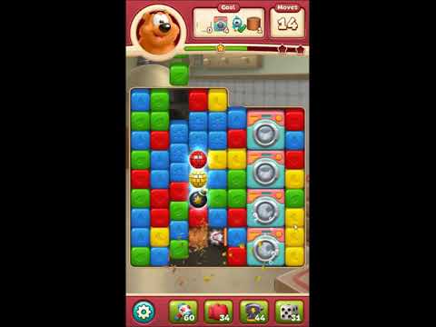 Toon Blast Level 2727 - NO BOOSTERS 🐻🐺🐱 | SKILLGAMING ✔️