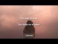 Halsey Bad At Love Traducción Al Español Lyrics