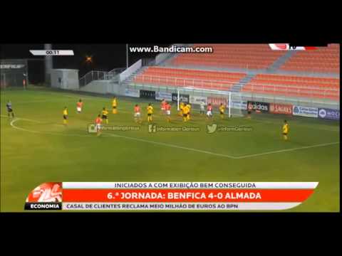 Iniciados 'A': SL Benfica 4-0 Beira-Mar de Almada