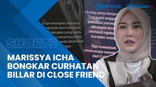Marissya Icha Bocorkan Curhatan Rizky Billar di Fitur Close Friend Instagram, Singgung Kasus KDRT