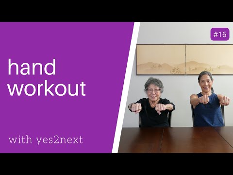 Hand Exercises for Seniors, Beginner Exercisers, At-home Workers