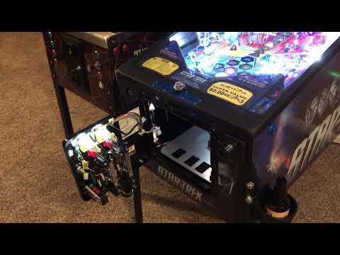 How to release a lockbar on new Stern pinball machines