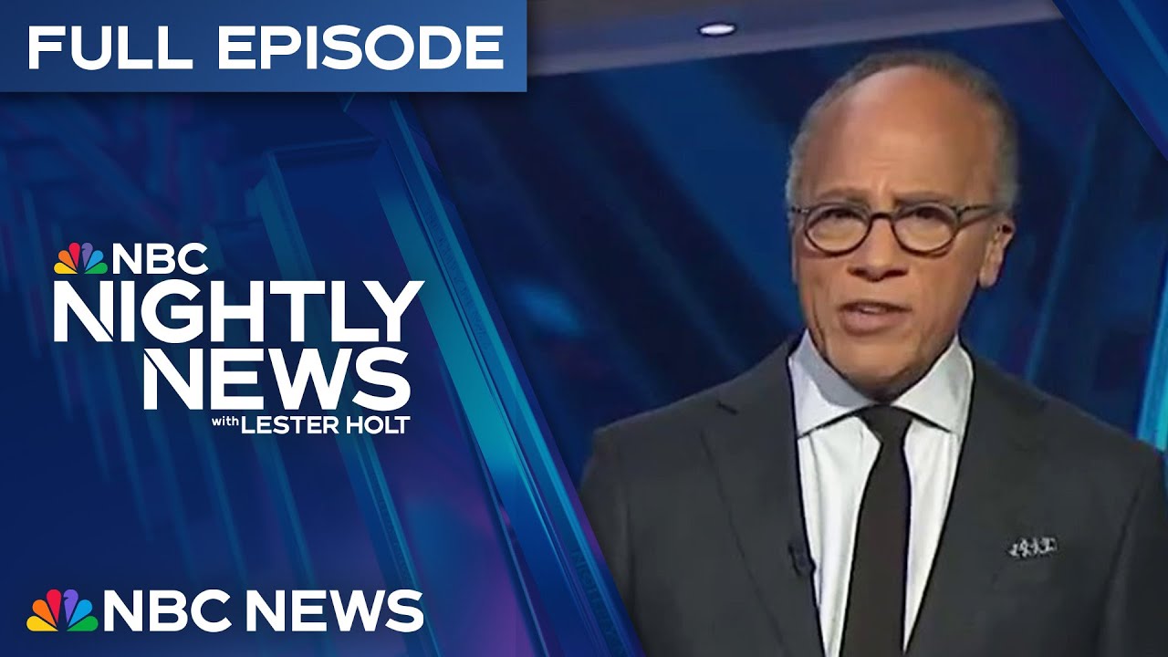 Nightly News Full Episode - Jan. 17