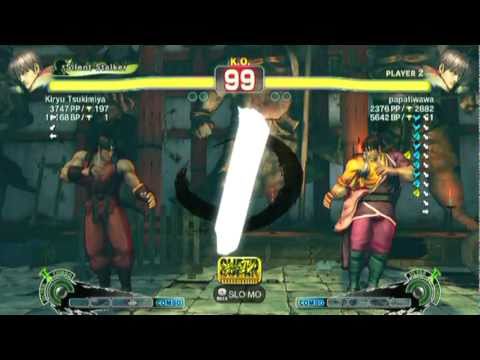 SSF4 AE: Kiryu Tsukimiya(Guy) vs papatiwawa(Guy) - HD 720p