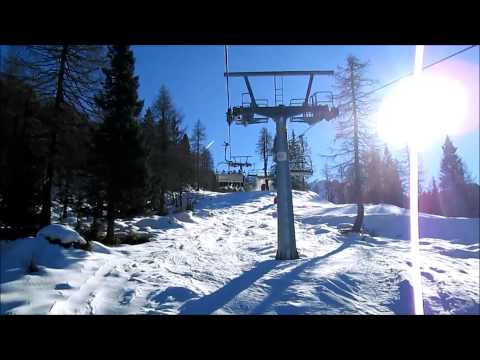 Seggiovia 4CLD Sghirlat (Marilleva) - risalita integrale