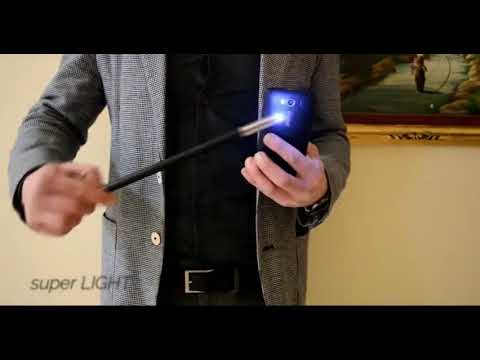 Saturn Magic - Modern Light Wand GREEN by Sorcier Magic