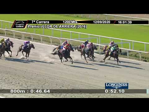 12/09/2020 – Hipodromo Maroñas – Carr 7 – FLOR DE ARRIERA (2016)