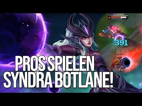 Wir gehen dahin, wo die ADCs wohnen! | Pros spielen Syndra Botlane