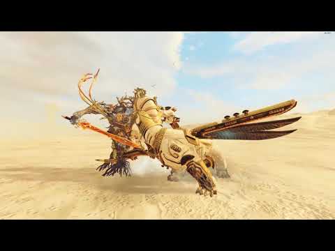 Durthu VS Necrosphinx of Usekph  - Tomb Kings - Total War: Warhammer 2