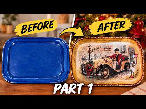 Creating a Christmas Tray with Lupin The Third - PART ONE