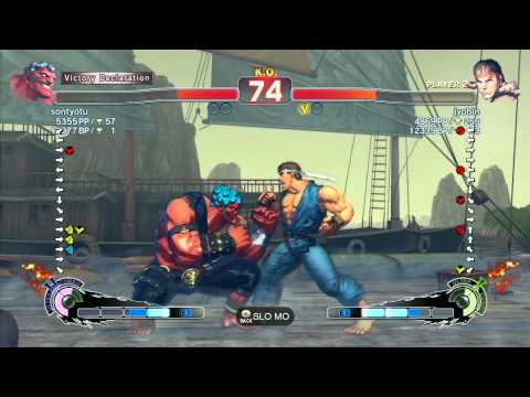 SSF4 AE 2012: sontyotu (Hakan) vs jyobin (Ryu) - Xbox Live Ranked Match