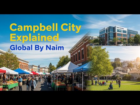 Campbell City Explained | Global By Naim | California’s Charming Tech Suburb