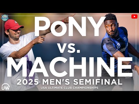 PoNY vs Machine | Men's Semifinal | 2025 Club Championships