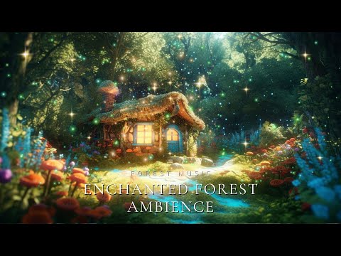 Enchanted Forest Ambience | Relax, Sleep, Healing With Magical Forest Music 》Enchanted Forest Music