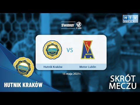 Skrót meczu: Hutnik Kraków - Motor Lublin (eWinner 2.Liga - sezon 2020/21)