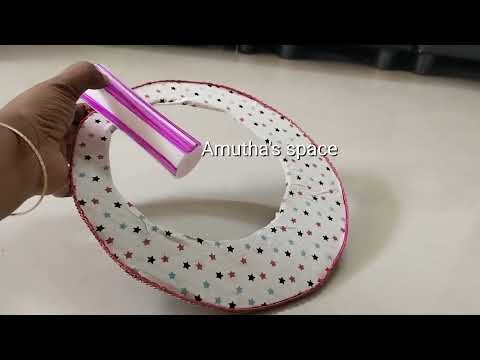 how to make Indoor plant holder from waste| flower vase/Amutha's space