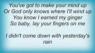 Sweet - Yesterday&#39;s Rain Lyrics