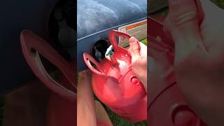 FILLING AN AIR MATTRESS WITH HELIUM