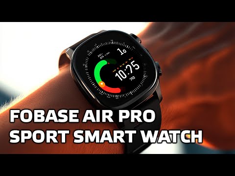 Fobase Air Pro - проверяем смарт часы с измерением пульса, температуры и кровяного давления