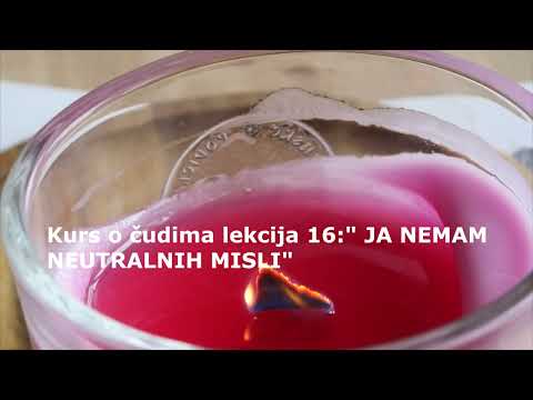 HRISTOVA UČENJA KURS O ČUDIMA LEKCIJA 16