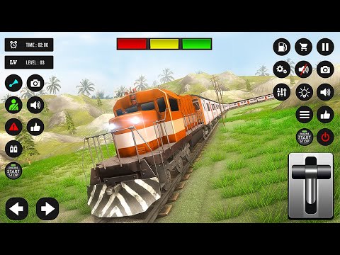 Train Driver 3D - Train Games - Classic Mode Level 4 - YouTube