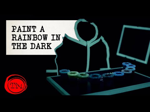 Paint a Rainbow Scene in the Dark | Taskmaster