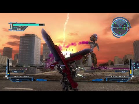 EDF Earth Defense Force 5 M 107 Invader Assembly [Knife Style] Fencer Inferno