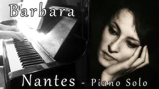 Barbara - Nantes - Piano Solo