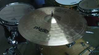 Video thumbnail for HD VIDEO & SOUND  20" Paiste ALPHA FULL RIDE cymbal made in Switzerland by SIC MIC