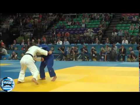European Judo Championships Montpellier 2014 Semifinal -52kg KELMENDI (IJF) - KRAEH (GER)