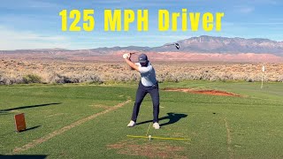 How to hit a 125 MPH Driver