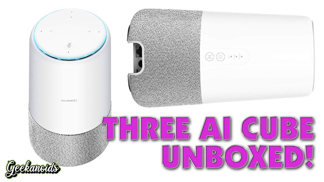 Three AI Cube 4G Router Unboxing - Huawei B900