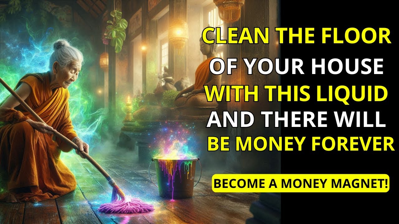 Mop your house with this MAGIC LIQUID and watch MONEY flow to you in under 24 HOURS | BUDDHIST GUIDE