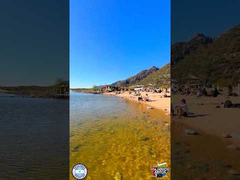 Dique Piscu Yaco 🏖️ Cortaderas, San Luis ¡Playa en las Sierras! 😎