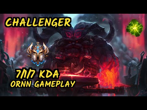 Impact (ORNN) vs JAYCE - 7/1/7 KDA TOP CHALLENGER GAMEPLAY - NA