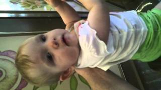 Charley on merry go round