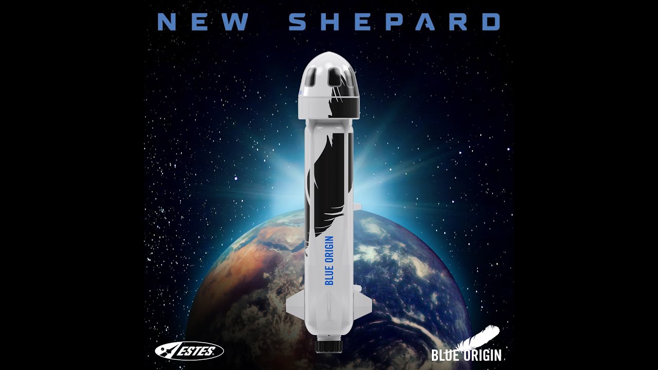 Estes Blue Origin New Shepard RTF